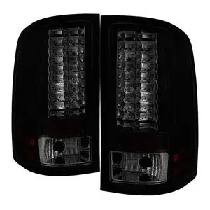 Spyder Led Tail Lights - Black Smoke Sierra 2007.5-2014 Lmm/Lml 1