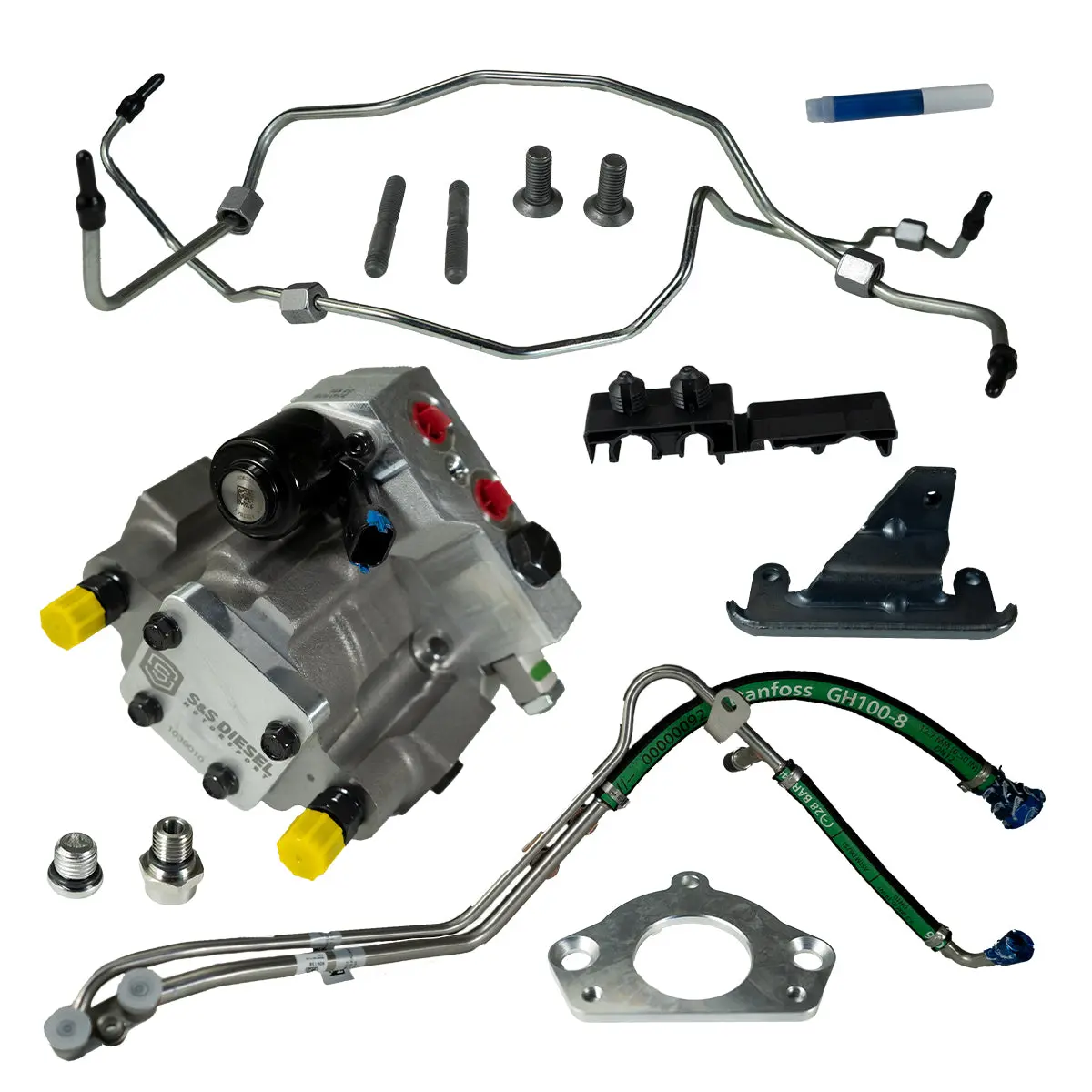 S&S Diesel Cp4 To Dcr Conversion - 2011-24 Ford 6.7L Powerstroke 1