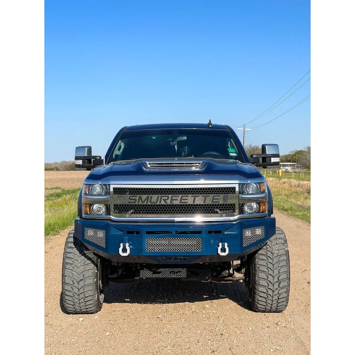 Fusion Gladiator Series Front Bumper, 2015-2019 Silverado Lml/L5p 1