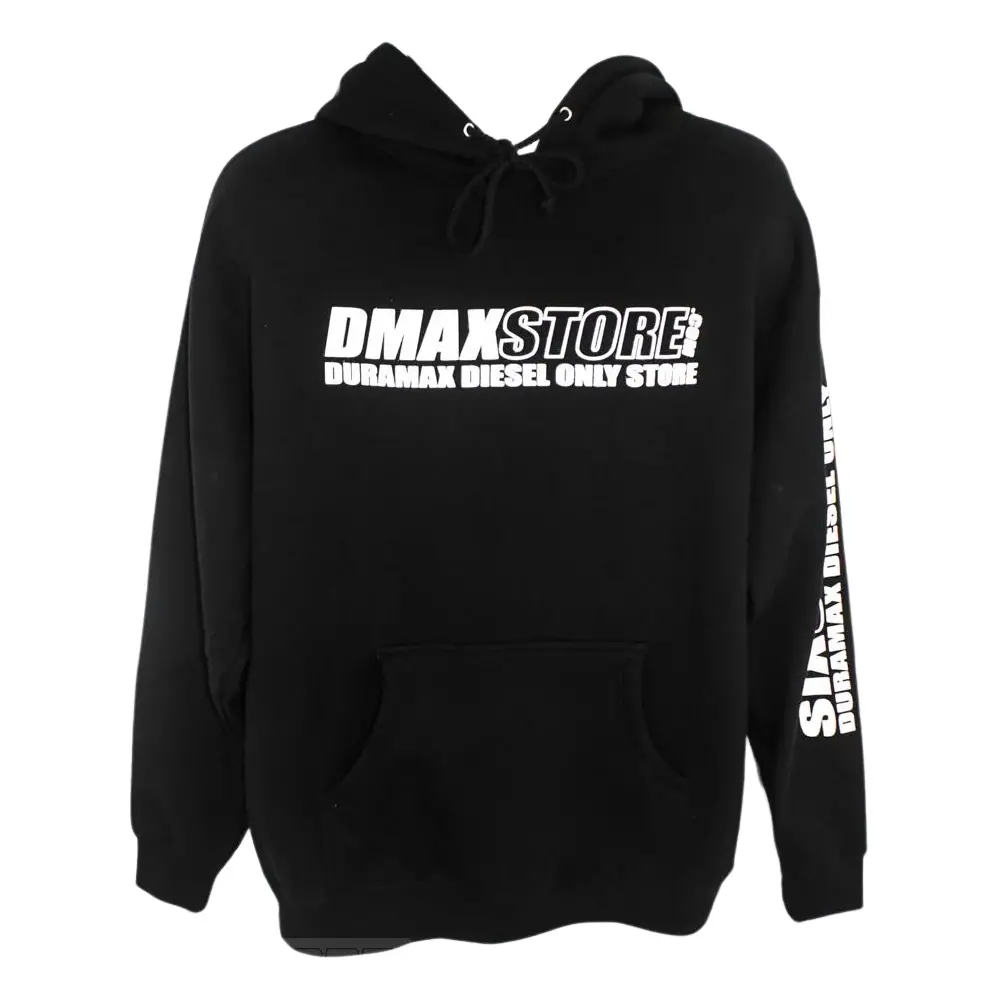 Dmaxstore Classic Heavyweight Black Hoodie 1