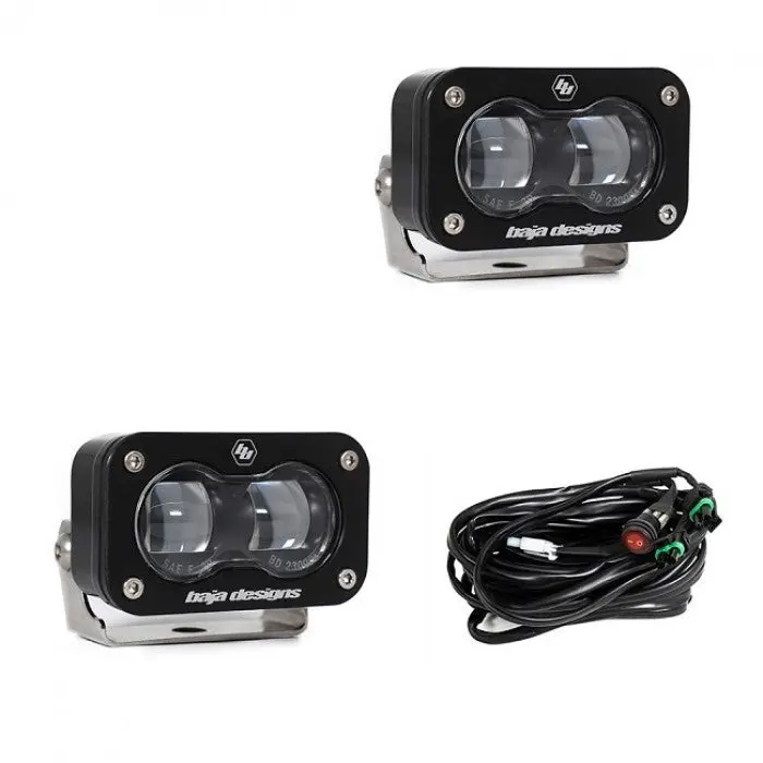 Baja Designs S2 Sae Led Auxiliary Light Pod Pair 1