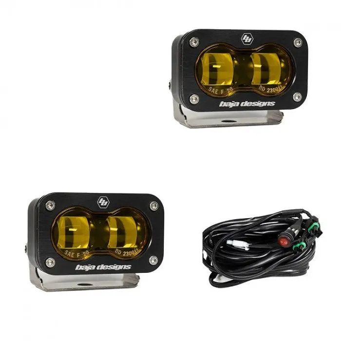 Baja Designs S2 Sae Led Auxiliary Light Pod Pair 2