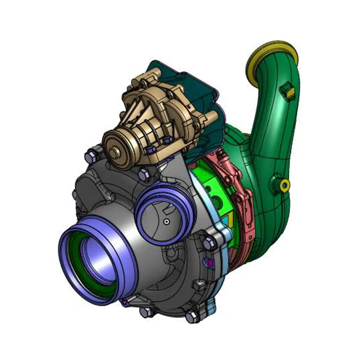 Garrett Avnt3788 Turbocharger | 6.7L Power Stroke Cab & Chassis (2020-2022) | 925351-5001S 2