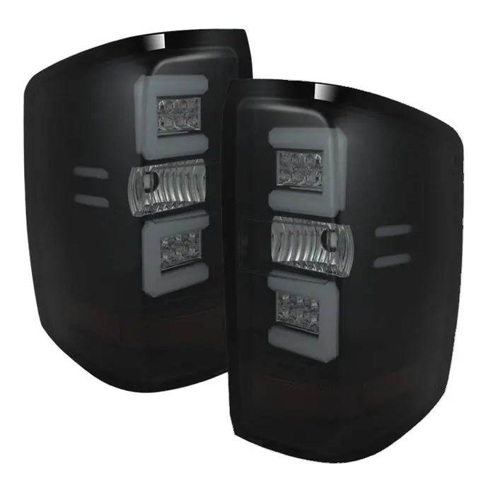 Spyder Led Tail Lights - Black Smoked 2015-2016 Lml/L5p 1