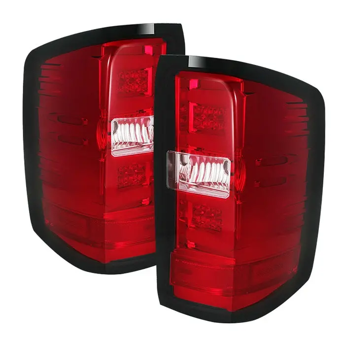 Spyder Led Tail Lights - Red 2015-2016 Lml 1