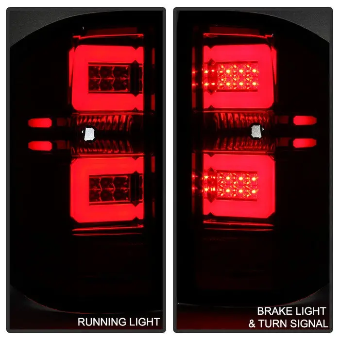 Spyder Led Tail Lights - Red 2015-2016 Lml 2