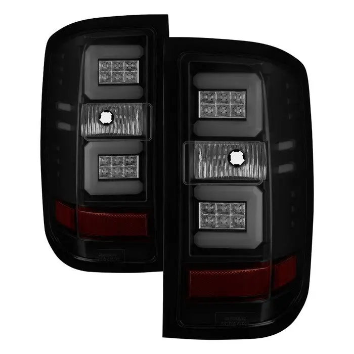 Spyder Led Tail Lights - Black Smoked Silverado 2016-2018 Lml/L5p 1