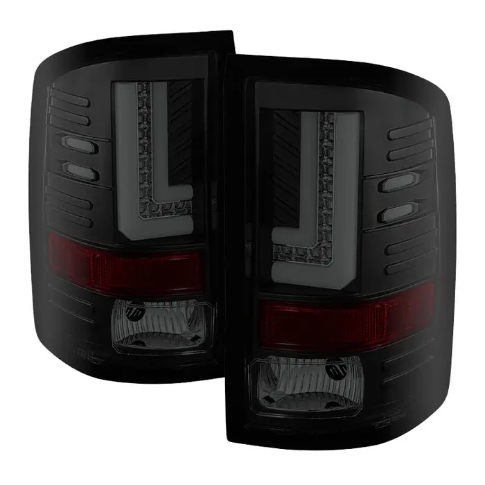 Spyder Led Tail Lights - Black Smoked Sierra 2015-2018 Lml/L5p 1