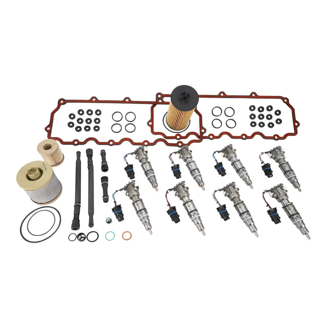 2003-2007 Ford 6.0L Powerstroke Injector Set W/ Installation Kit 1