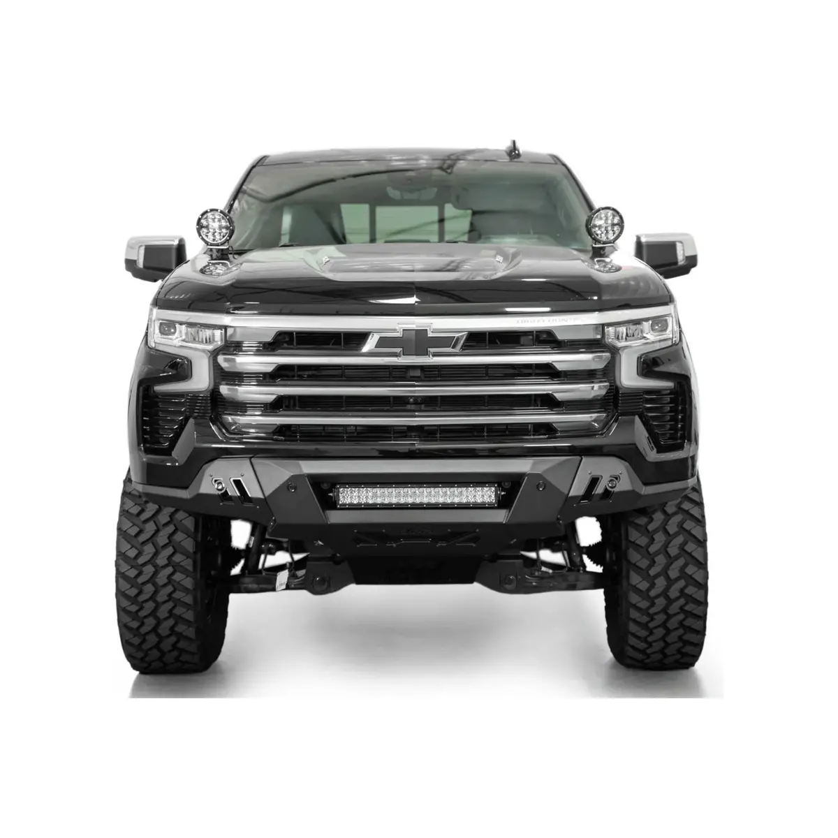 Addictive Desert Designs Chevy Black Label Front Bumper, 2022.5-2024 Lz0 3