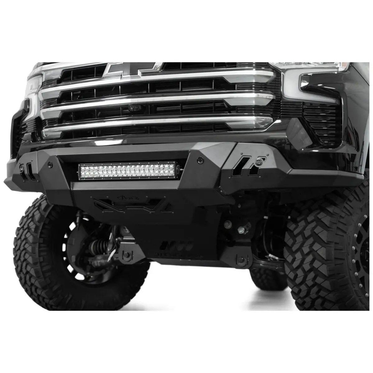 Addictive Desert Designs Chevy Black Label Front Bumper, 2022.5-2024 Lz0 3