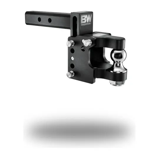 B&W Tow And Stow Ball Mount Pintle Hitch 1