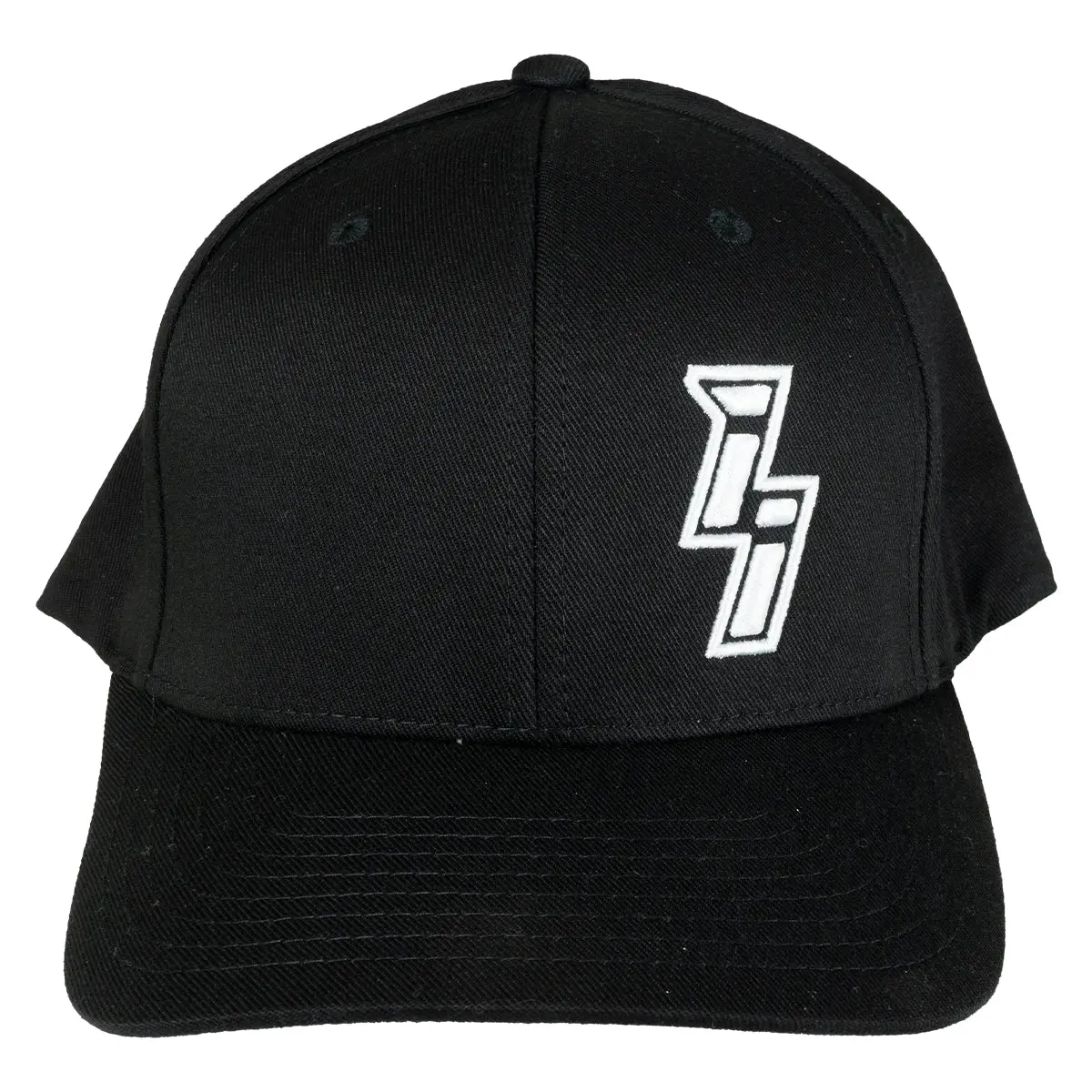 Industrial Injection Black Flexfit Hat – Ii Embroidered Logo 1