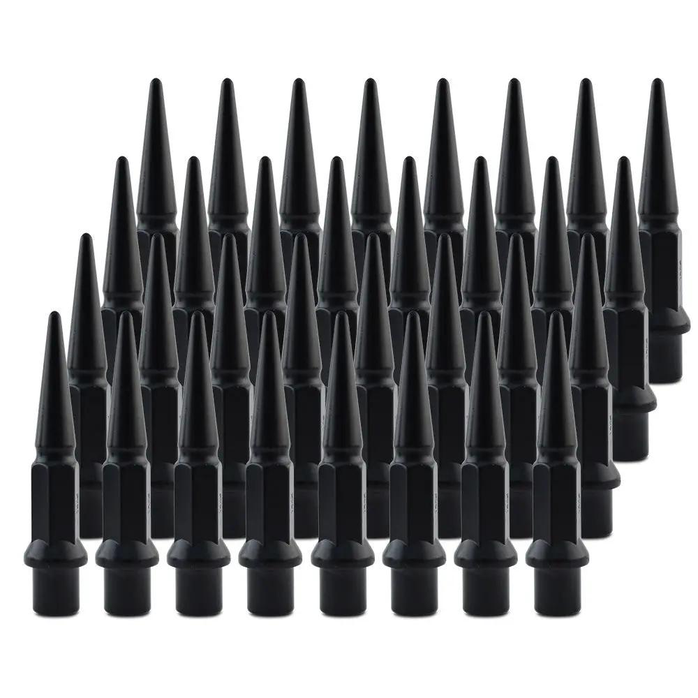 Metal Lugz Spiked Lug Nut Set (Black) Dually, 2001-2024 Lb7/Lly/Lbz/Lmm/Lml/L5p 1