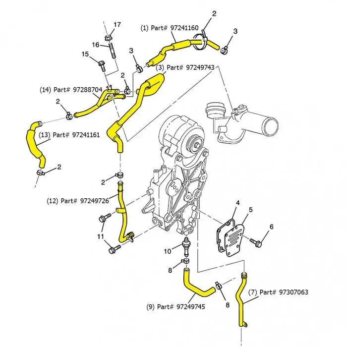 Gm Pcv Components, 2002-2004 Lb7 (Ca Emissions) 1