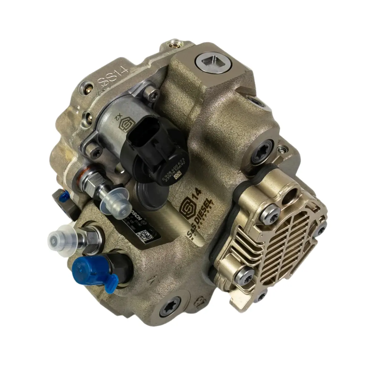 S&S 14mm High-Speed Stroker CP3 Fuel Pump for 2001–2010 Duramax LB7, LLY, LBZ, LMM Engines