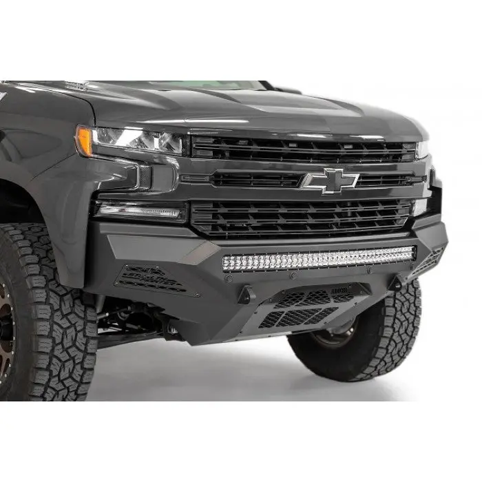Addictive Desert Designs Stealth Fighter Front Bumper 2020-2021 1500 Silverado Lm2 1