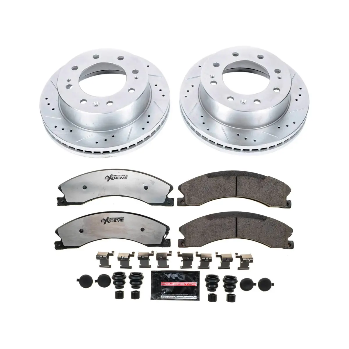 Powerstop Performance Brake & Rotor Kits, 2012-2014 Lml Dual Rear Wheel 1