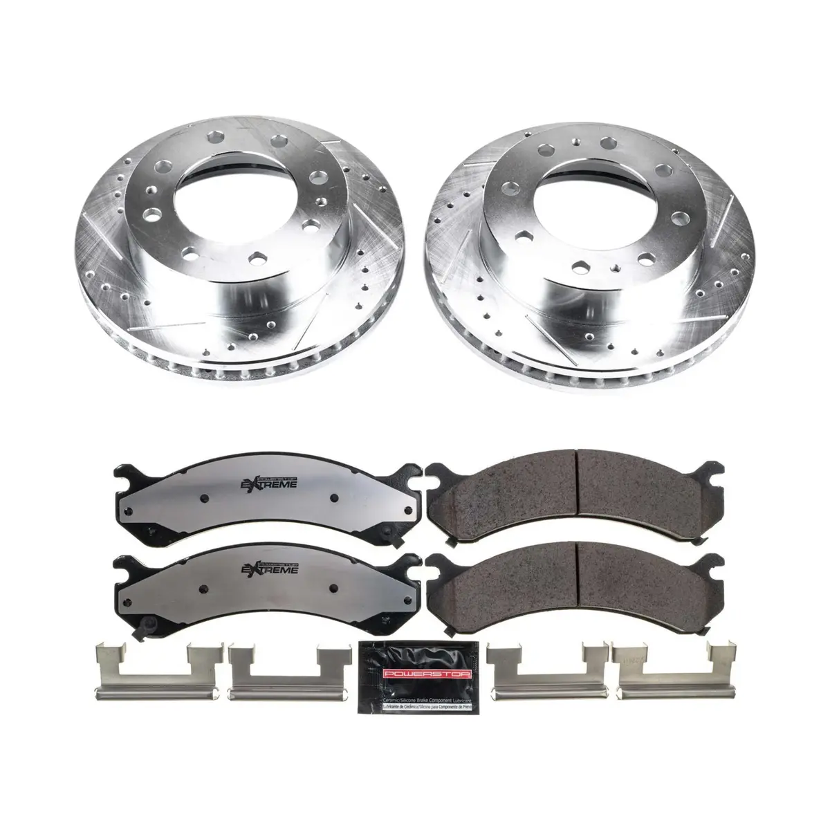 Powerstop Performance Brake & Rotor Kits, 2001-2010 Lb7/Lly/Lbz/Lmm Single Rear Wheel 1