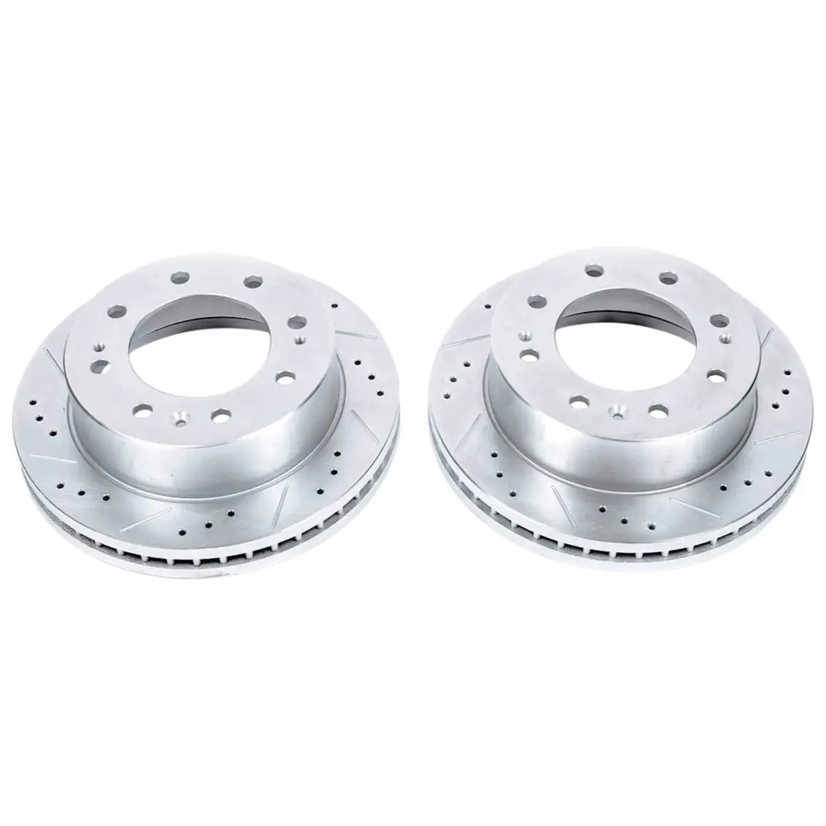 Powerstop D Series Drilled & Slotted Rotors, 2011-2019 Lml/L5p Dual Rear Wheel 1