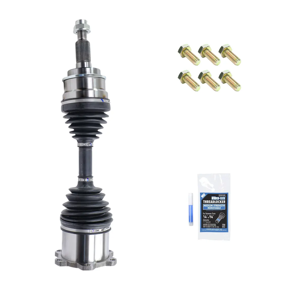 Dmax Hd Front Cv Axle Assembly, 2001-2010 Lb7/Lly/Lbz/Lmm 4