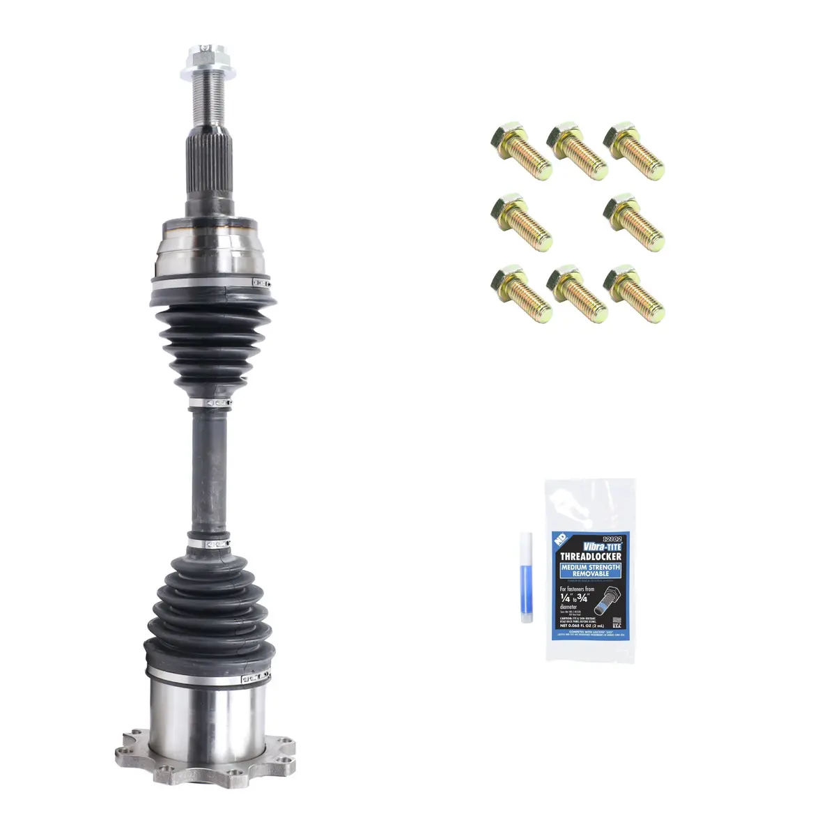 Dmax Hd Front Cv Axle Assembly, 2015-2019 Lml/L5p 4