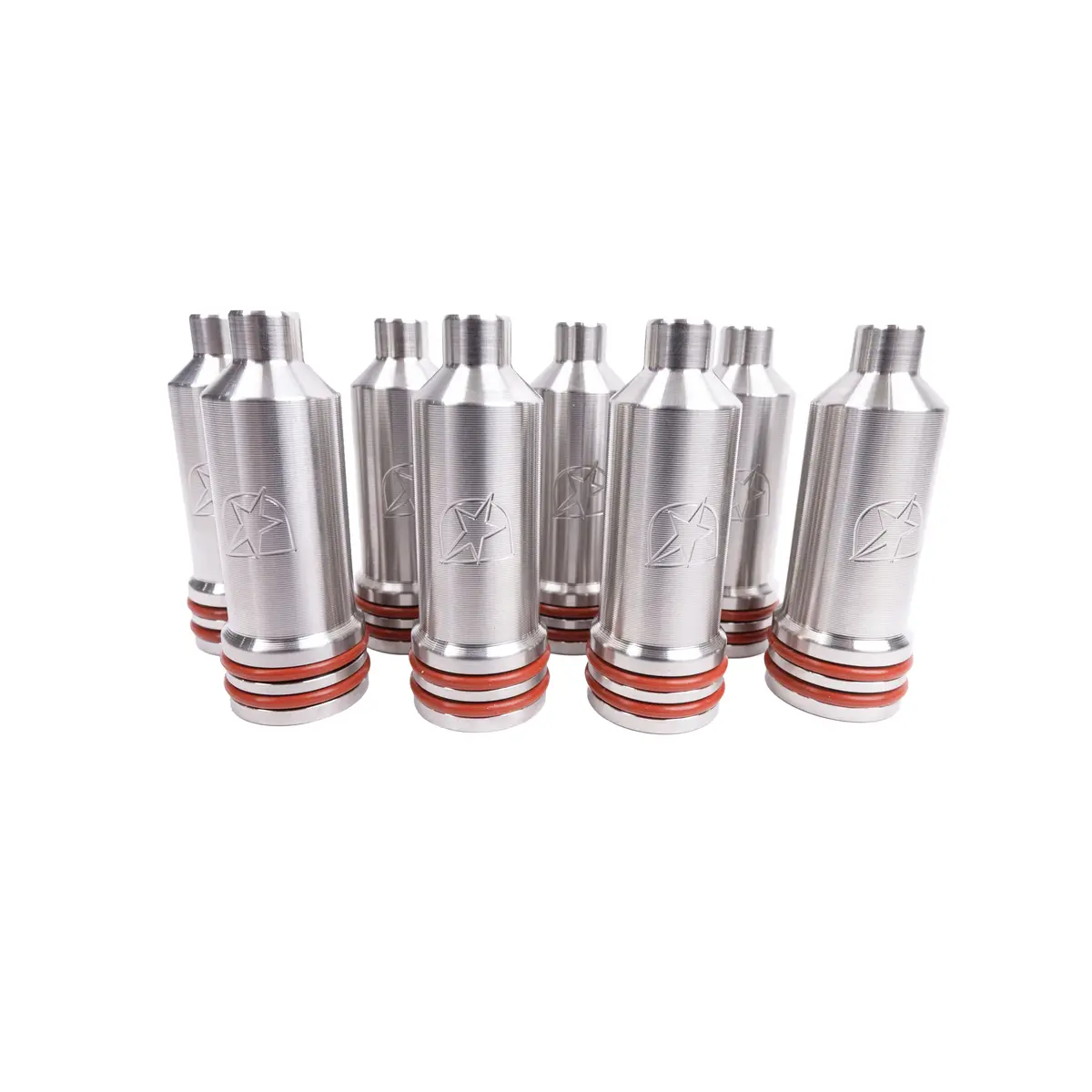 Dmaxstore Stainless Steel Injector Cup Set, 2001-2004 Lb7 2