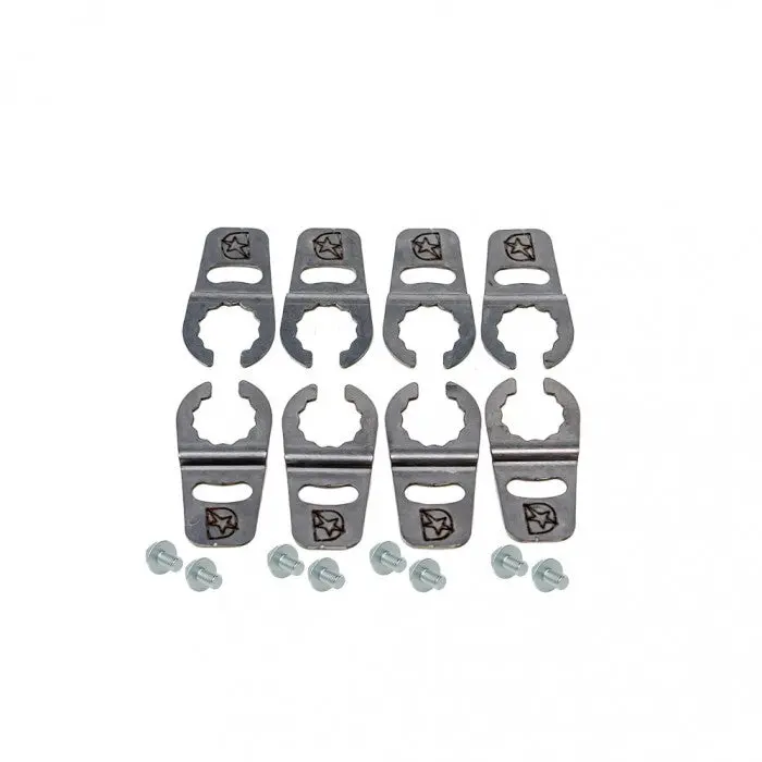 Dmaxstore Stainless Injector Line Retainer Clip Kit, 2001-2004 Lb7 1