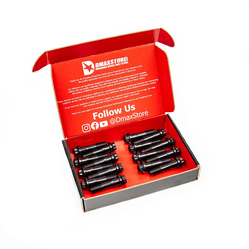 Dmaxstore Performance Connecting Rod Bolt Kit, 2001-2016 Lb7/Lly/Lbz/Lmm/Lml 1