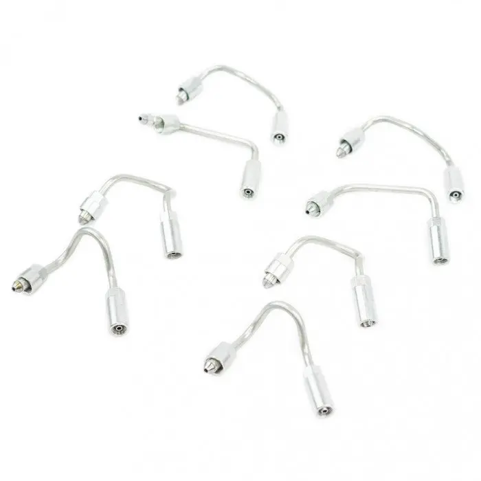 Stainless Steel High Pressure Injector Lines (Set Of 8), 2006-2010 Lbz/Lmm 1