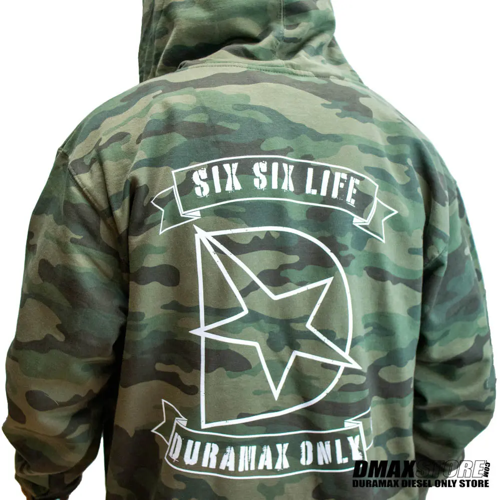 Dmaxstore Midweight Camo Zip-Up Hoodie 3