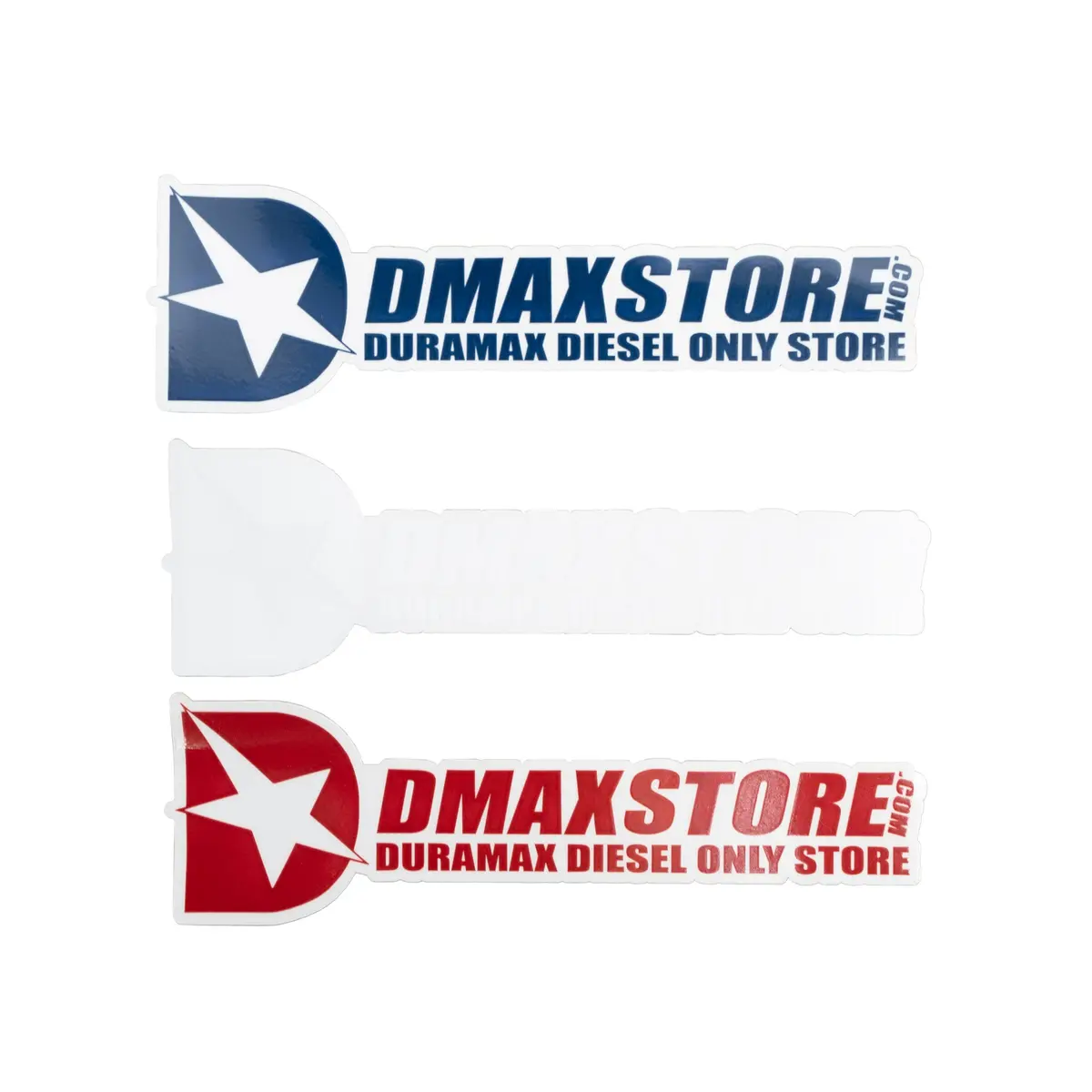 Dmaxstore Red, White, & Blue Banner Sticker Pack 1