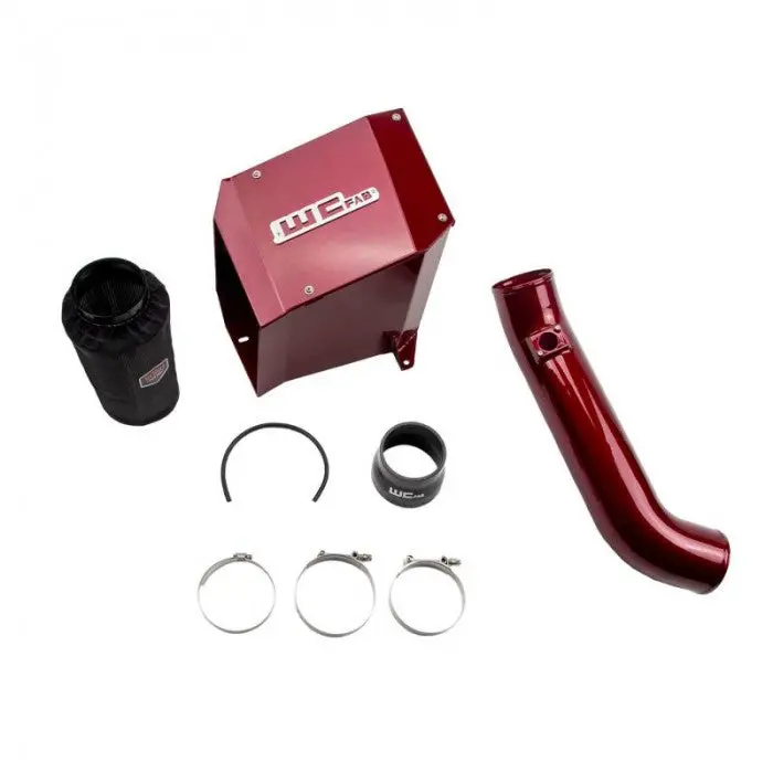 Wc Fab 4" Intake Kit With Air Box, 2001-2004 Lb7 5