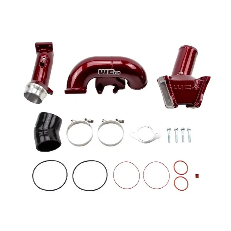 Wc Fab High Flow 3" Y-Bridge Kit, 2006-2007 Lbz 3