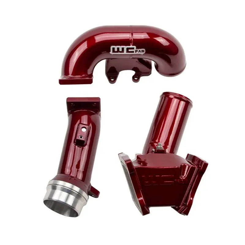 Wc Fab High Flow 3" Y-Bridge Kit, 2006-2007 Lbz 3