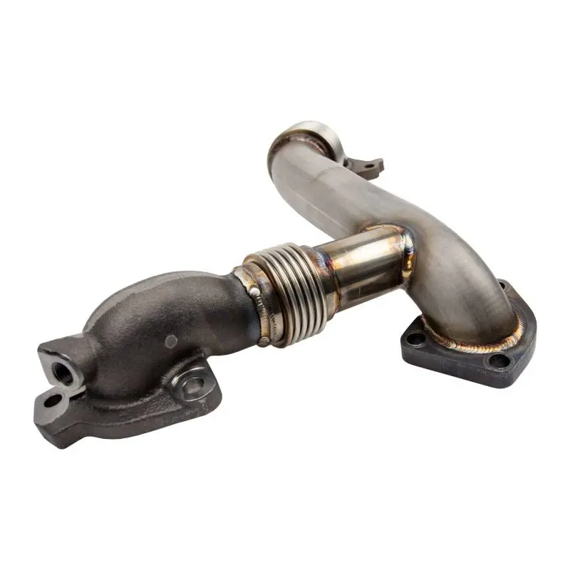 Wcfab 2" Stainless Passenger Side Up-Pipe Kit, 2011-2016 Lml 2