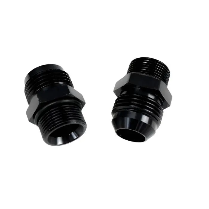 Fleece Performance Setrab Fittings For Aftermarket Radiators, 2001-2010 Lb7/Lly/Lbz/Lmm 1