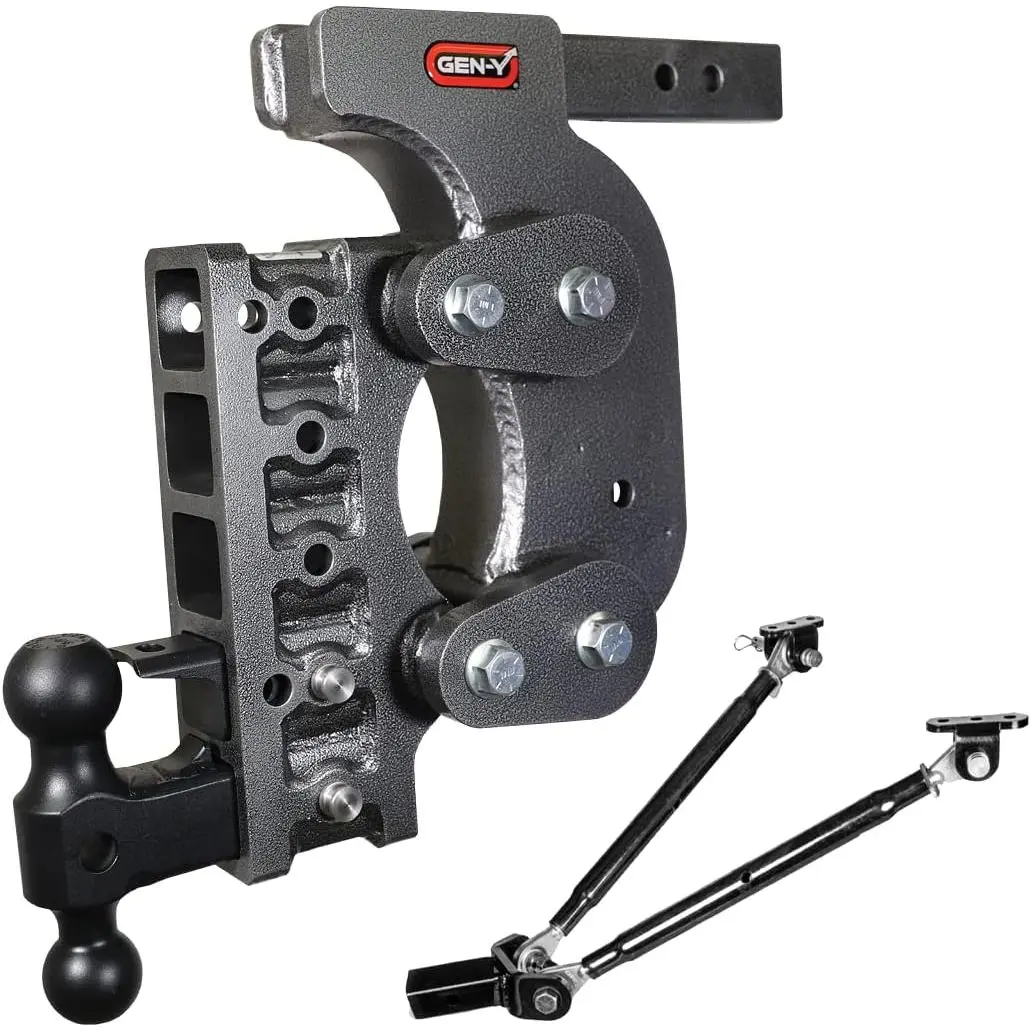 Gen-Y Boss Torsion Flex 16K Drop Hitch 2" Receiver (15" Drop) 1