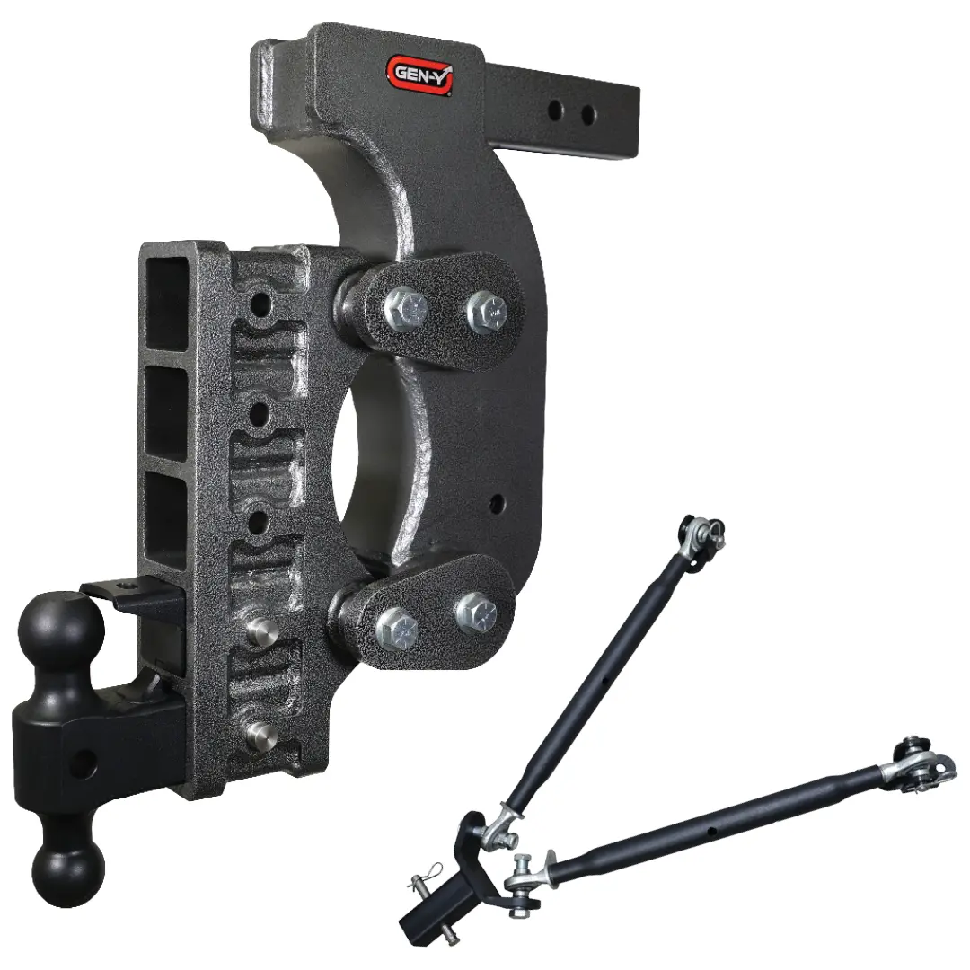 Gen-Y Boss Torsion Flex 21K Drop Hitch 2.5" Receiver (18" Drop) 1