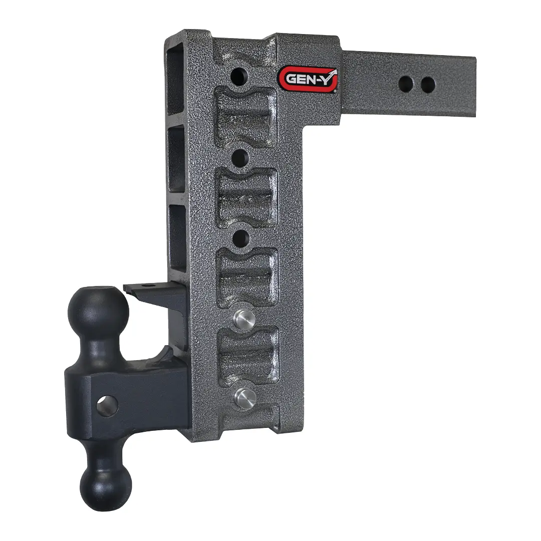Gen-Y Mega-Duty 21K Drop Hitch 2.5" Receiver (12" Drop) 1