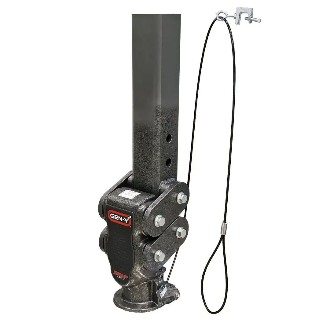 Gen-Y Spartan Torsion-Flex Gooseneck (4.5K Tongue, 25K Towing) 1