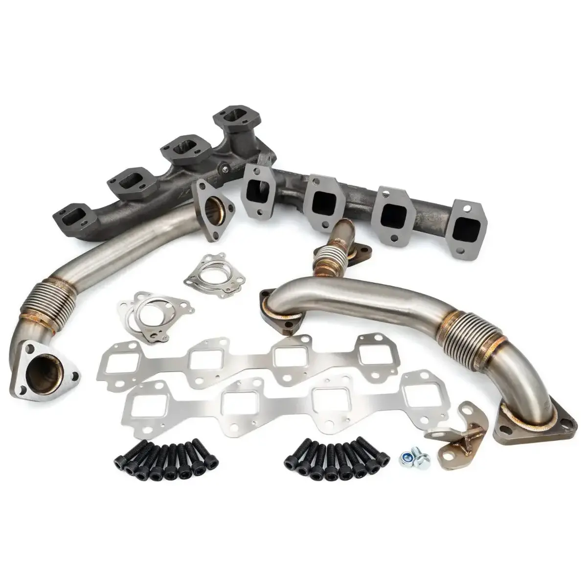Ppe High Flow Exhaust Manifolds & Up-Pipes, 2004.5-2005 Lly 1