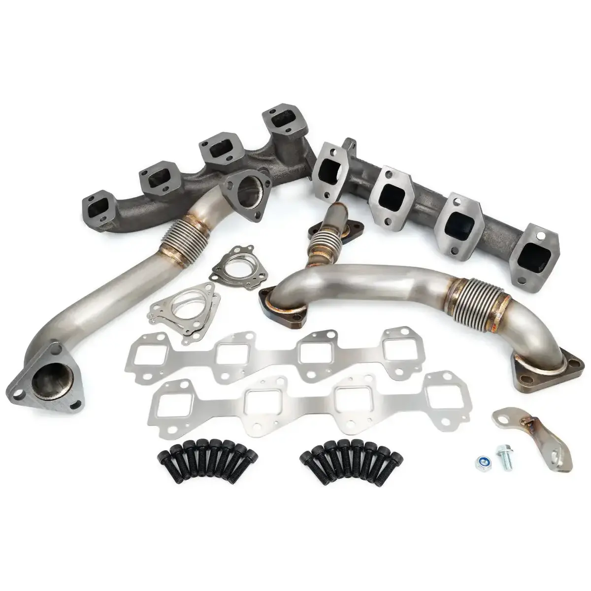 Ppe High Flow Exhaust Manifolds & Up-Pipes, 2002-2004 Lb7 Ca Emissions 4