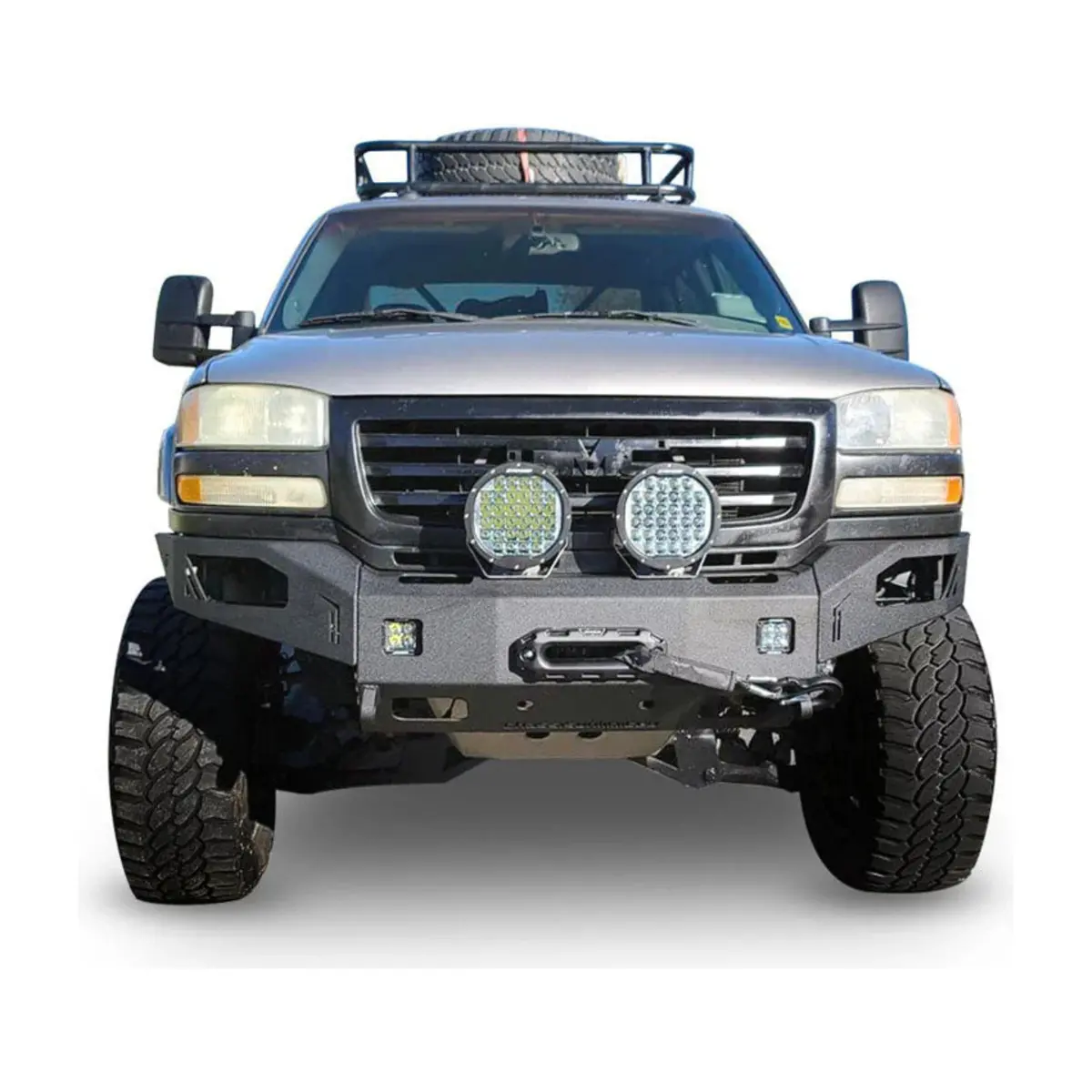 Chassis Unlimited Octane Series Front Winch Bumper, 2003-2006 Lb7/Lly/Lbz 1