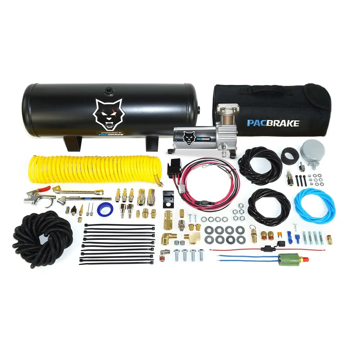 Pacbrake Onboard Air Kit W/2.5 Gallon Tank And Compressor 1
