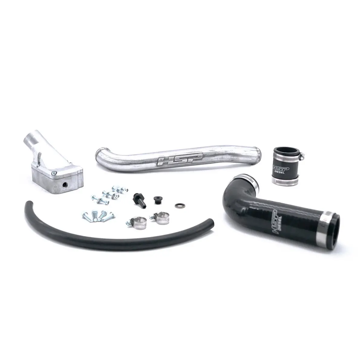 Hsp Billet Forward Facing Thermostat Housing Kit 2001-2005 Lb7/Lly 1
