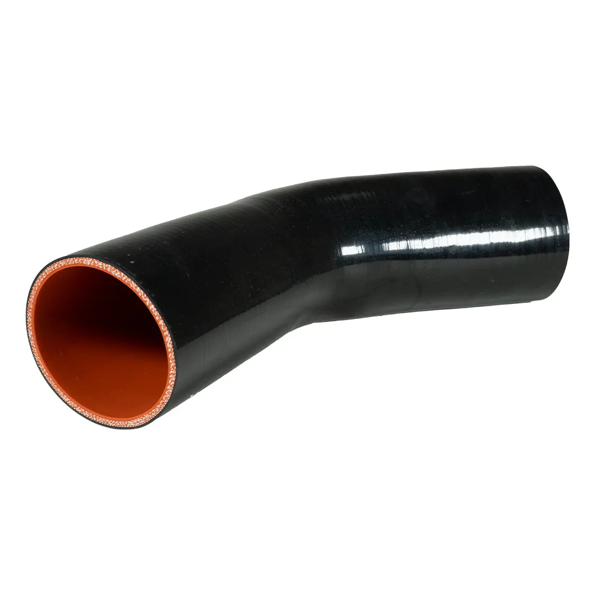 45 Degree Silicone Elbow Reducer 2.75"-3.00" 1