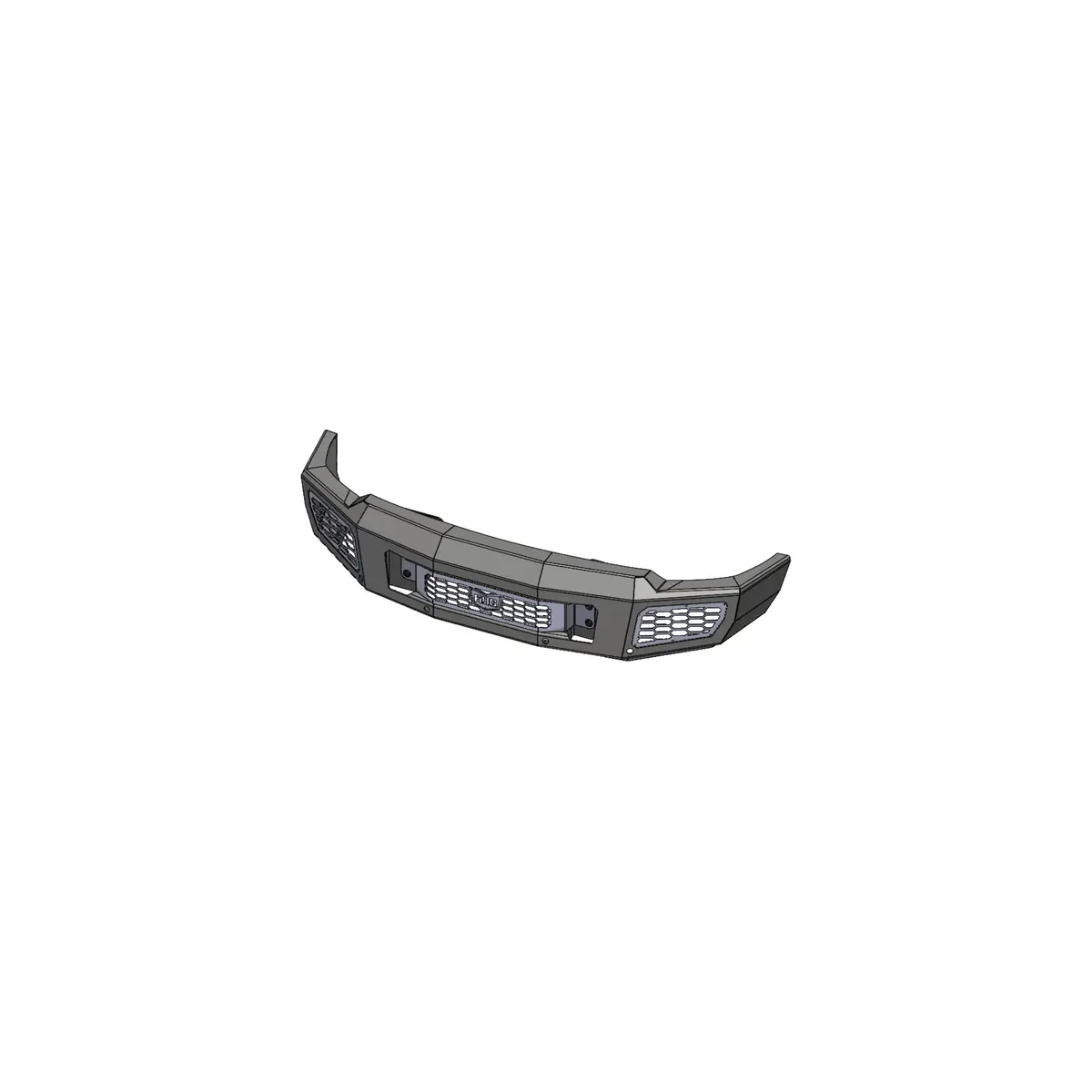 Flog Industries Steel Demon Series Front Bumper, 2020-2023 Silverado L5p 2
