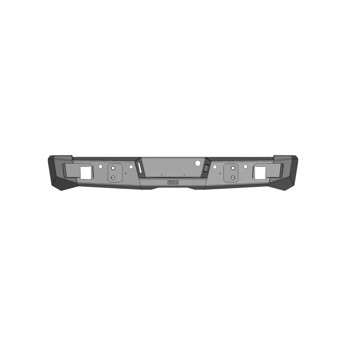 Flog Industries Demon Series Rear Bumper, 2008-2010 Silverado Lmm 1