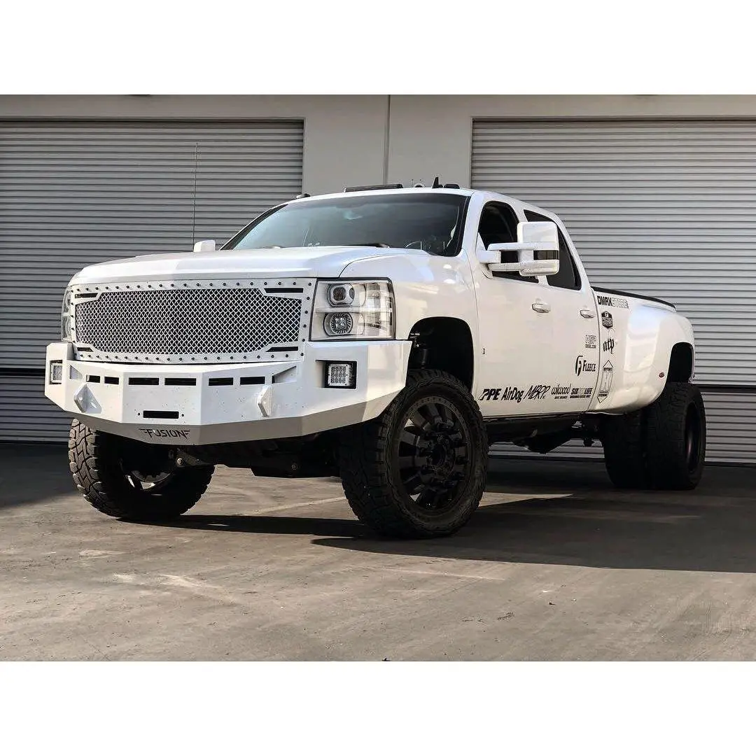 Fusion Hd Front Bumper, 2007.5-2010 Sierra Lmm 1